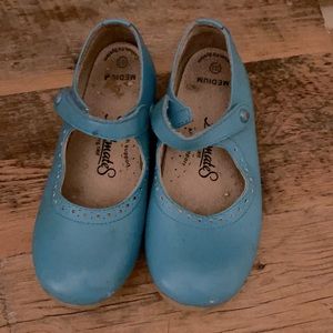 Blue Emma Mary Janes by Foormates 13.5